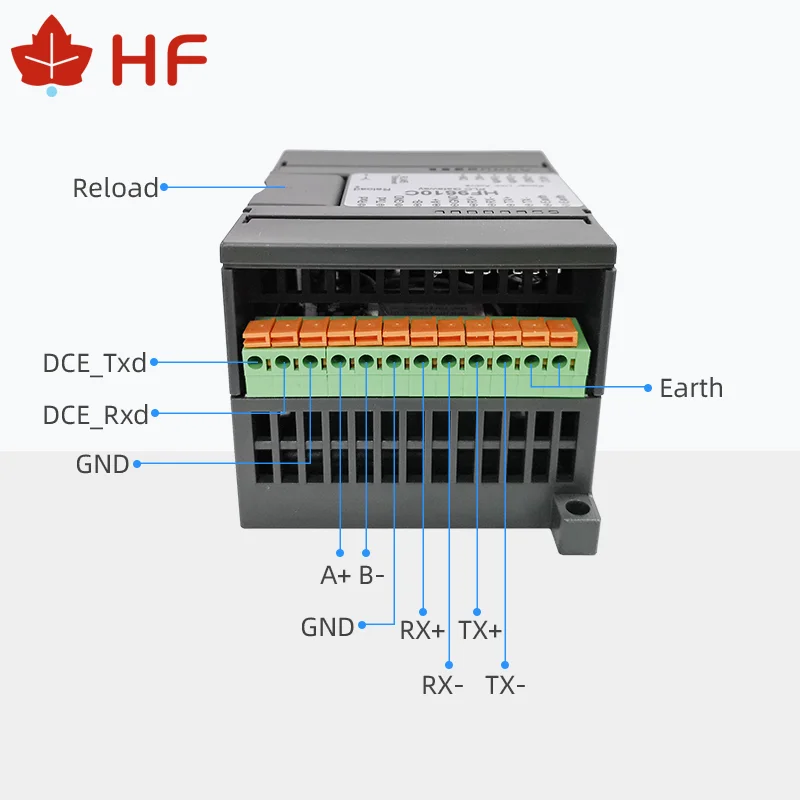 HF9610C PLC Điều Khiển Từ Xa Tải Về Giám Sát Cổng Nối Tiếp Hỗ Trợ Mitsubishi Siêu Bền, Máy Đo, Schneider, Panasonic xinjie...