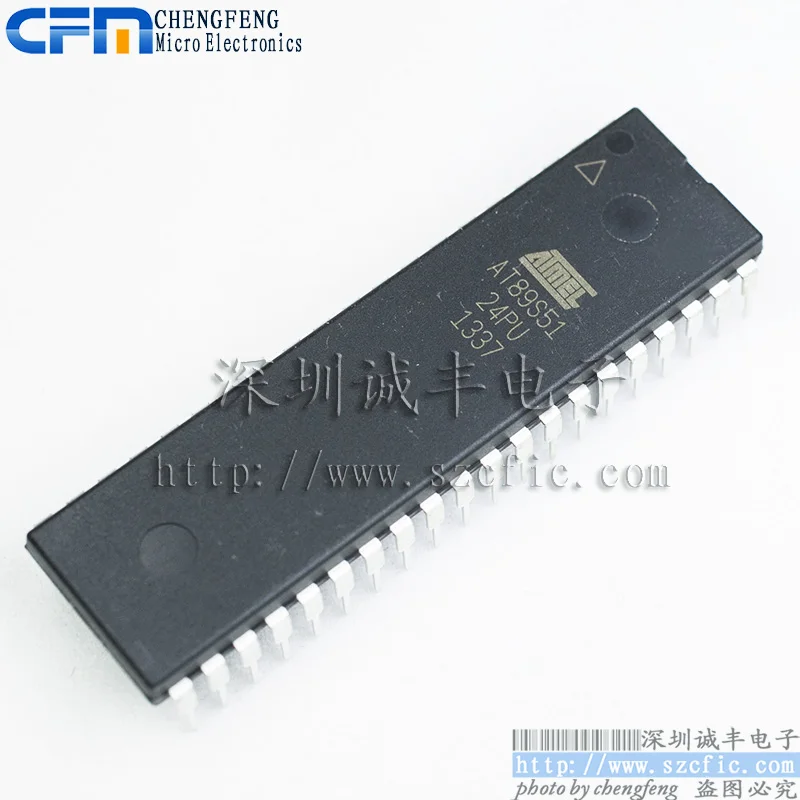 

5pieces AT89S51-24PU DIP MCU