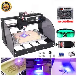 Upgrade CNC 3018 Pro Max Laser Engraver Wood Router GRBL DIY 3Axis PBC Milling Laser Engraving Machine work With Offline