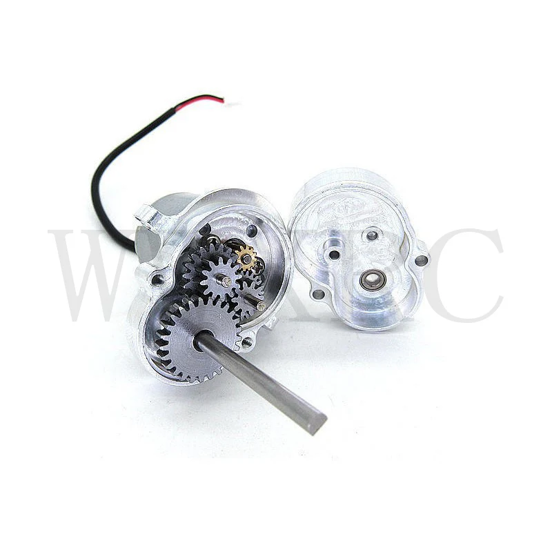 WPL D12 Metal Gearbox Case Cover With Steel Gear for WPL D12 1/10 Climbing Off-road RC Car Upgrade Parts