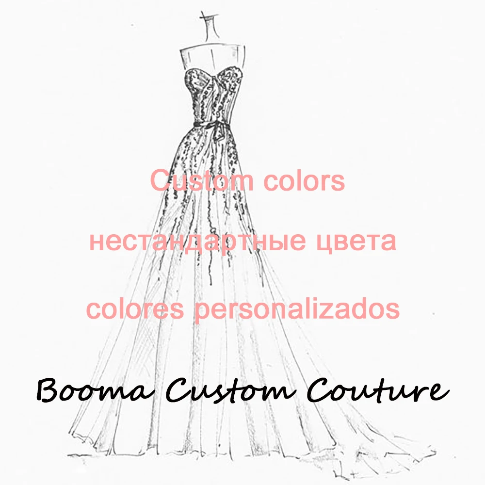 Vestidos de casamento curtos Booma-A-Line para mulheres, sem o ombro, flores 3D, vestido de noiva, bridal com renda, vestidos de coquetel