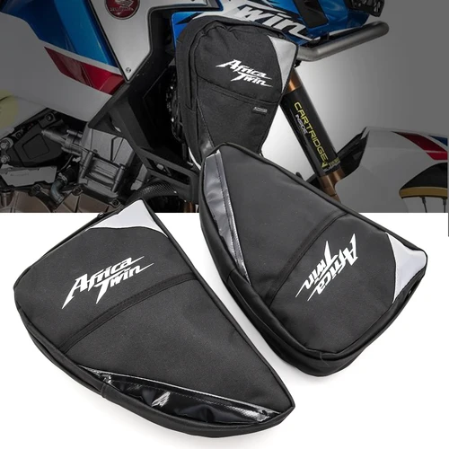 Barras de choque para marco de motocicleta, bolsa impermeable, bolsa de colocación de herramientas de reparación para Honda CRF1000L Africa Twin CRF1000L Adventure Sports