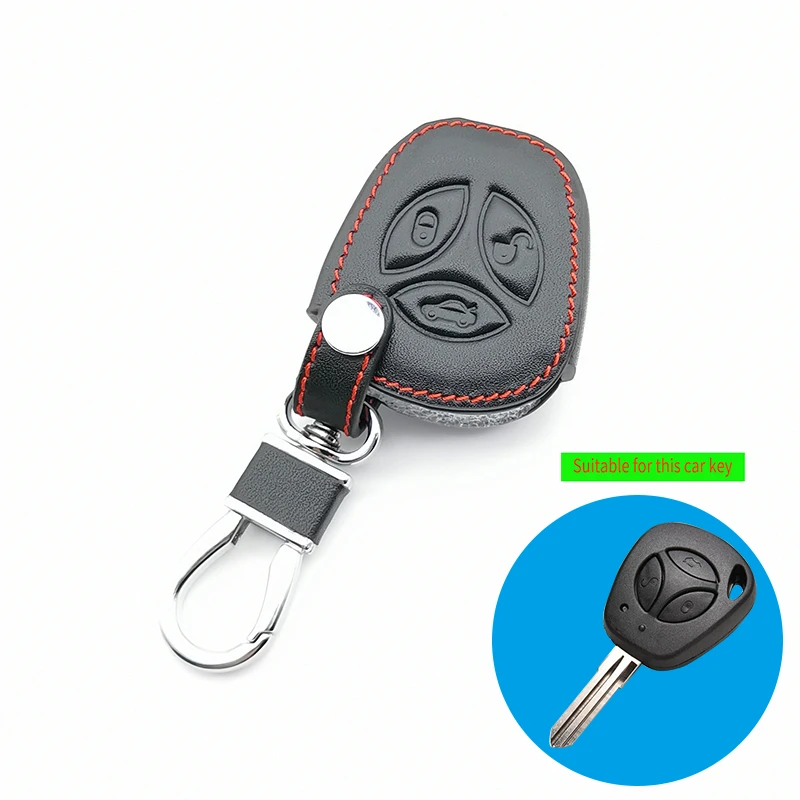 Car leather key case keyboard cover For LADA sport Sedan Priora Kalina Granta Vesta X-Ray X-Ray car keys accessories Key cases