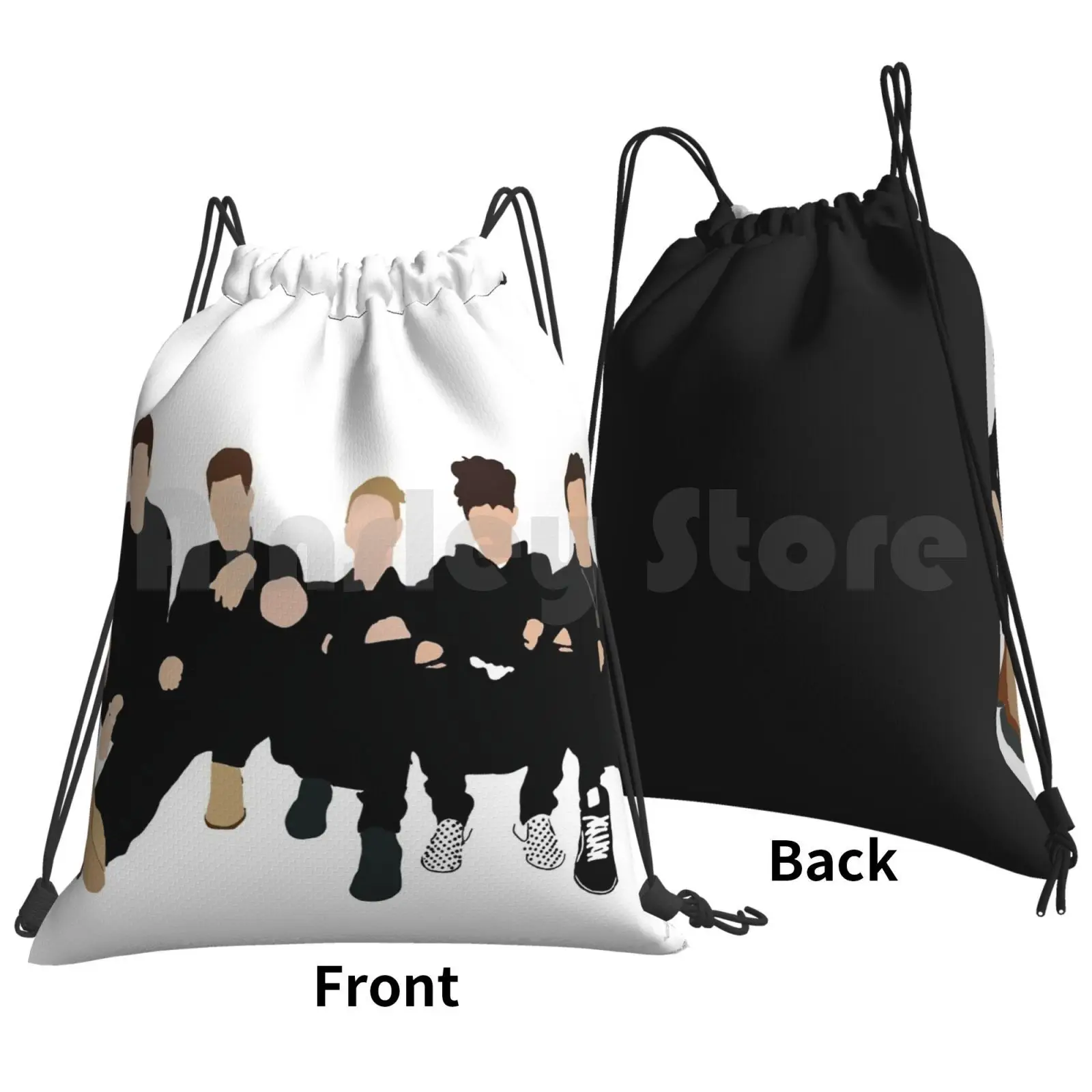 Why Don't ? Backpack Drawstring Bag Riding Climbing Gym Bag Why Dont We Why Dont We Daniel Seavey Why Dont We Corbyn Besson