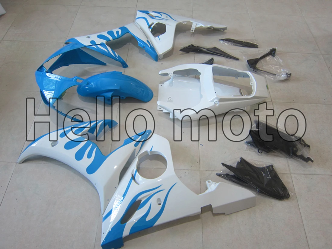 For YZF-R6 YZF R6 2003 2004 2005 R6S 2006 2007 2008 2009 Motorcycle Fairing Accessories Shell Bodywork Set RJ051 RJ09