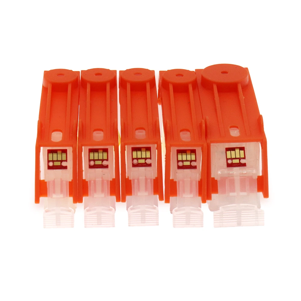 5 pcs PGI-225 CLI-226 Refillable Ink Cartridges for Canon PIXMA MG5120 MG5220 MG6120 MG8120 MG5320 IP4820 IP4920 MX882 IX6520