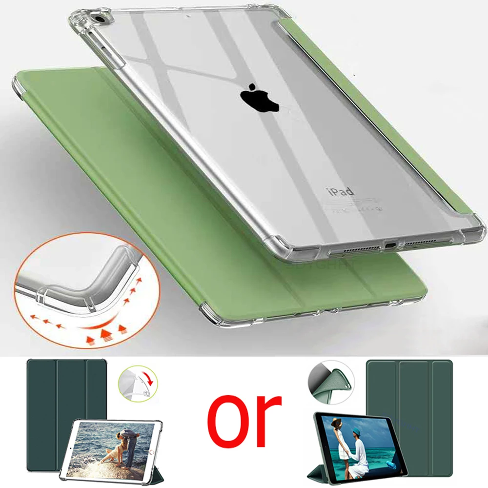 For iPad 2020 Air 4 10.9 inch Airbag Transparent matte soft protection Case For New Air 4 Tablet Cover Cases Model A2324 A2072