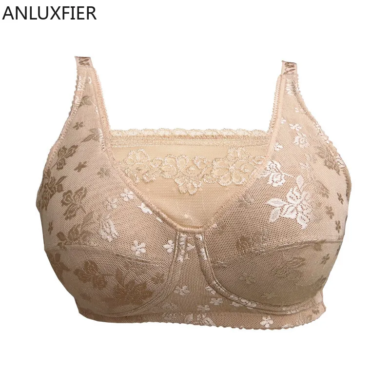 

X9070 Mastectomy Bra Tube Top Type Rimless Underwear Gathered Seamless Plus Size Lingere Lace Pocket Bra Prosthesis Bras