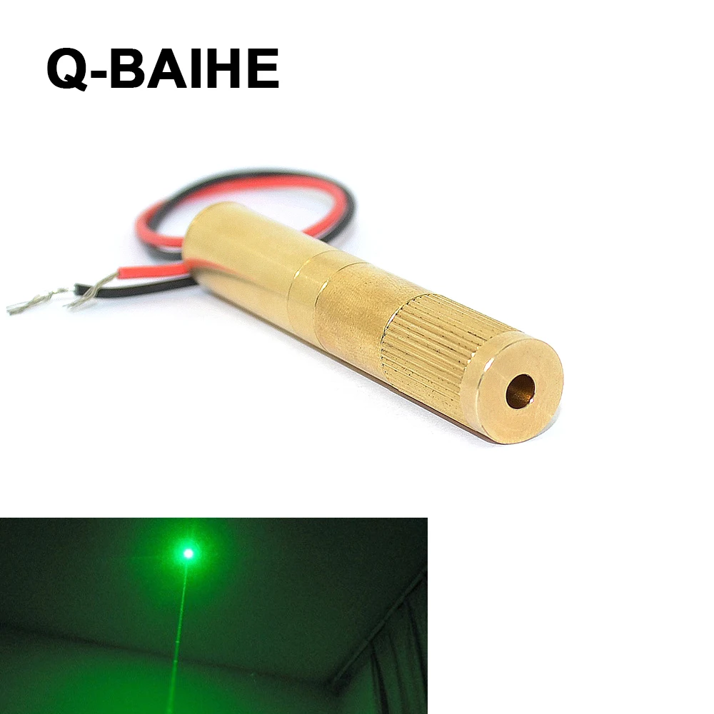 

532nm 10mw Green Dot Laser Module Laser Diode Industrial Adjustable Focus Laser