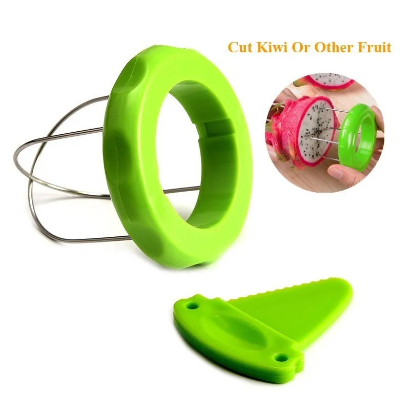 Mini coupe-fruits pour Kiwi, trancheur, Gadgets de cuisine, outils d'épluchage pour Pitaya Green