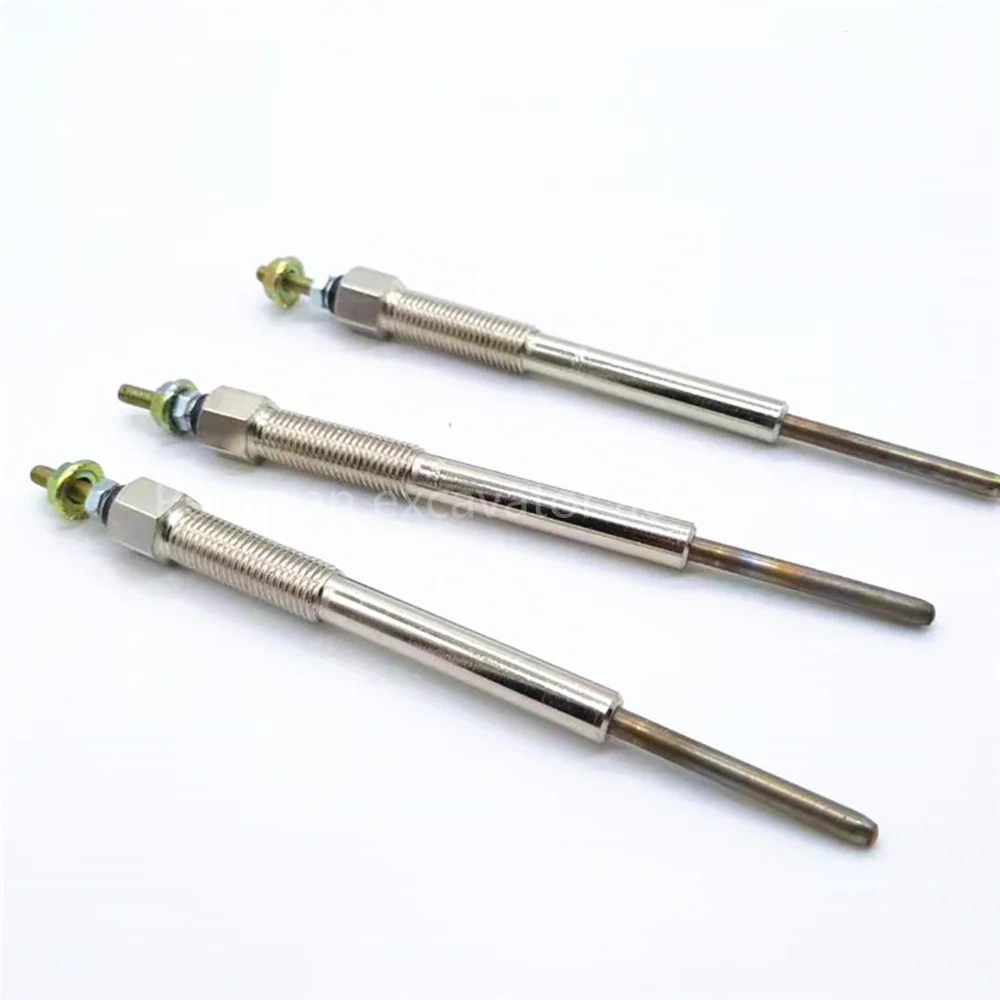 For Doosan Daewoo DH220 225-5-7 9-82513928-8 glow plug DB58 engine preheating rod Hitachi 200-1-2-3-5-6 6BG1 6BD1