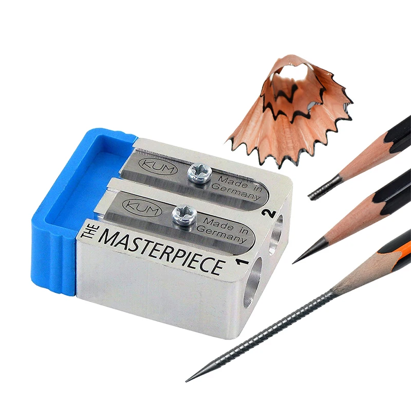 The masterpiece of kum, Germany sends 2 Replacement Blades for segmented cutting of magnesium metal pencil sharpeners