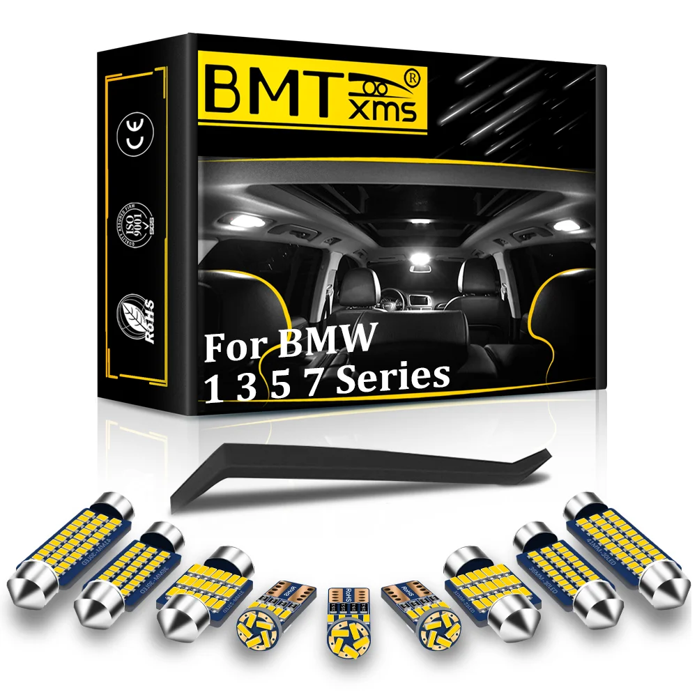 BMTxms For BMW 1 3 5 7 Series E87 E81 F20 E36 E46 E90 E91 E92 E93 F30 E39 E60 E61 F10 F11 E38 E65 E66 F01 F02 Interior Light Kit