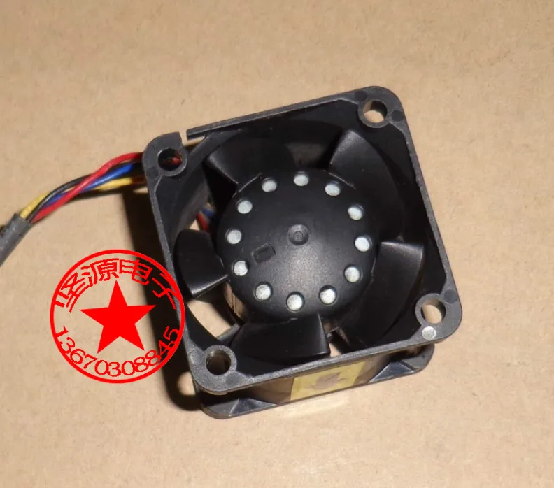 AVC DB03828B12U P013 DC 12V 0.82A 38x38x28mm 4-wire Server Cooling Fan