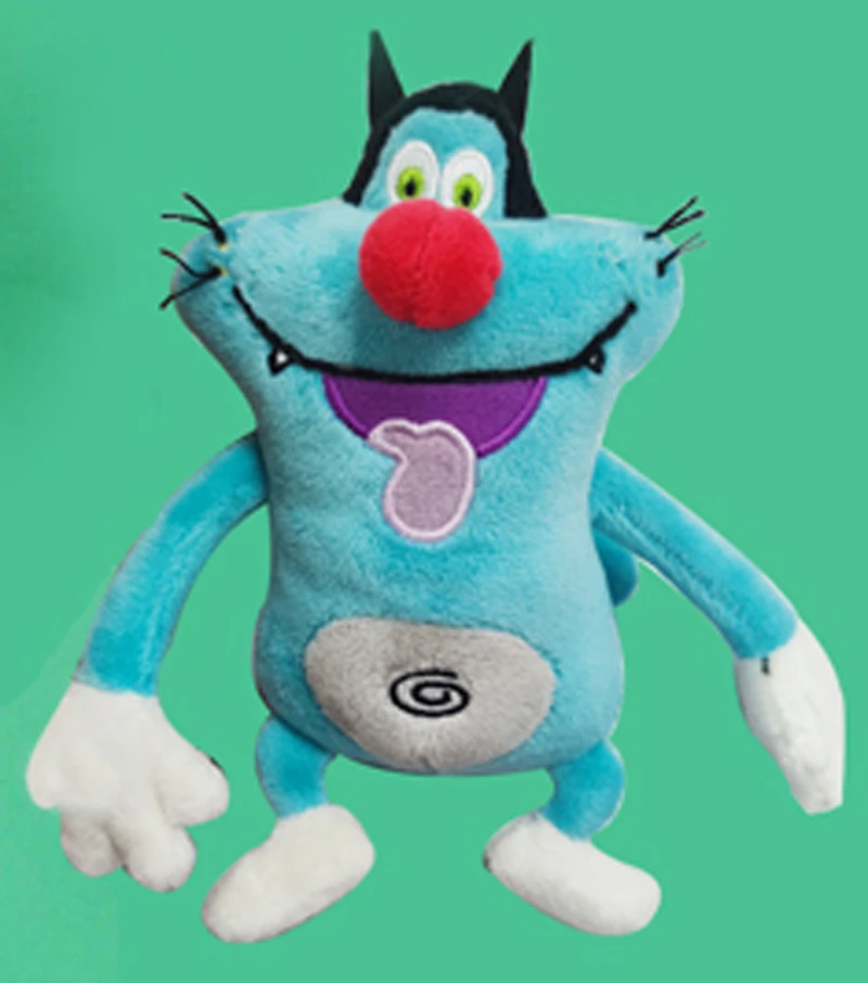 Rare Oggy and the Cockroaches stuffed plush  toy dolls oggy olivia jack collection