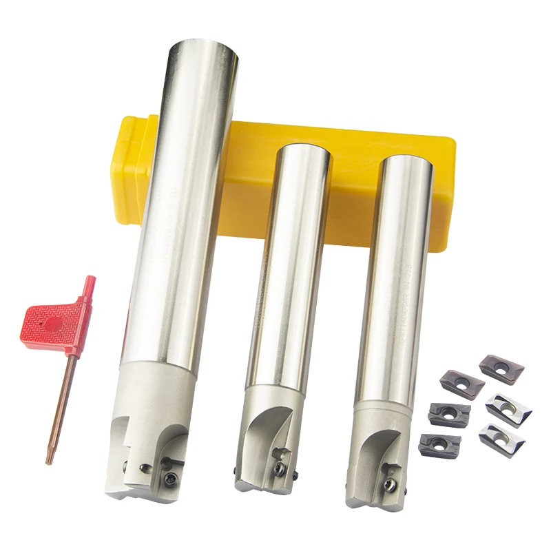 1PC BAP 400R 밀링 커터 150-300mm 밀링 공구 홀더 카바이드 용 페이스 밀링 커터 10PCS 인서트 APMT1604 KT1505 YZ5115