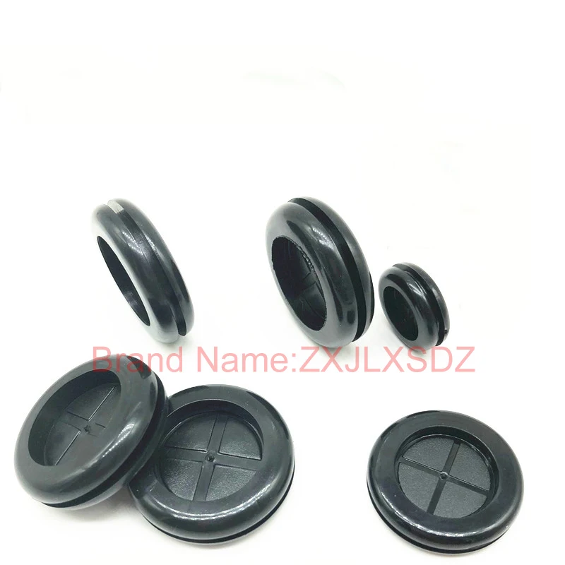 10pcs Type16-120 Circlip Rubber wire grommet gasket Electric box inlet outlet Seal ring Dust plug cover cable holder protector