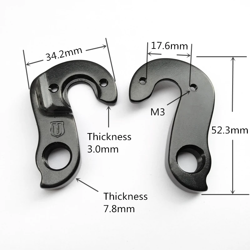 2pcs Bicycle gear rear derailleur hanger For Trek #W315464 trek Domane 6 Series trek Emonda Boone MECH dropout carbon frame bike