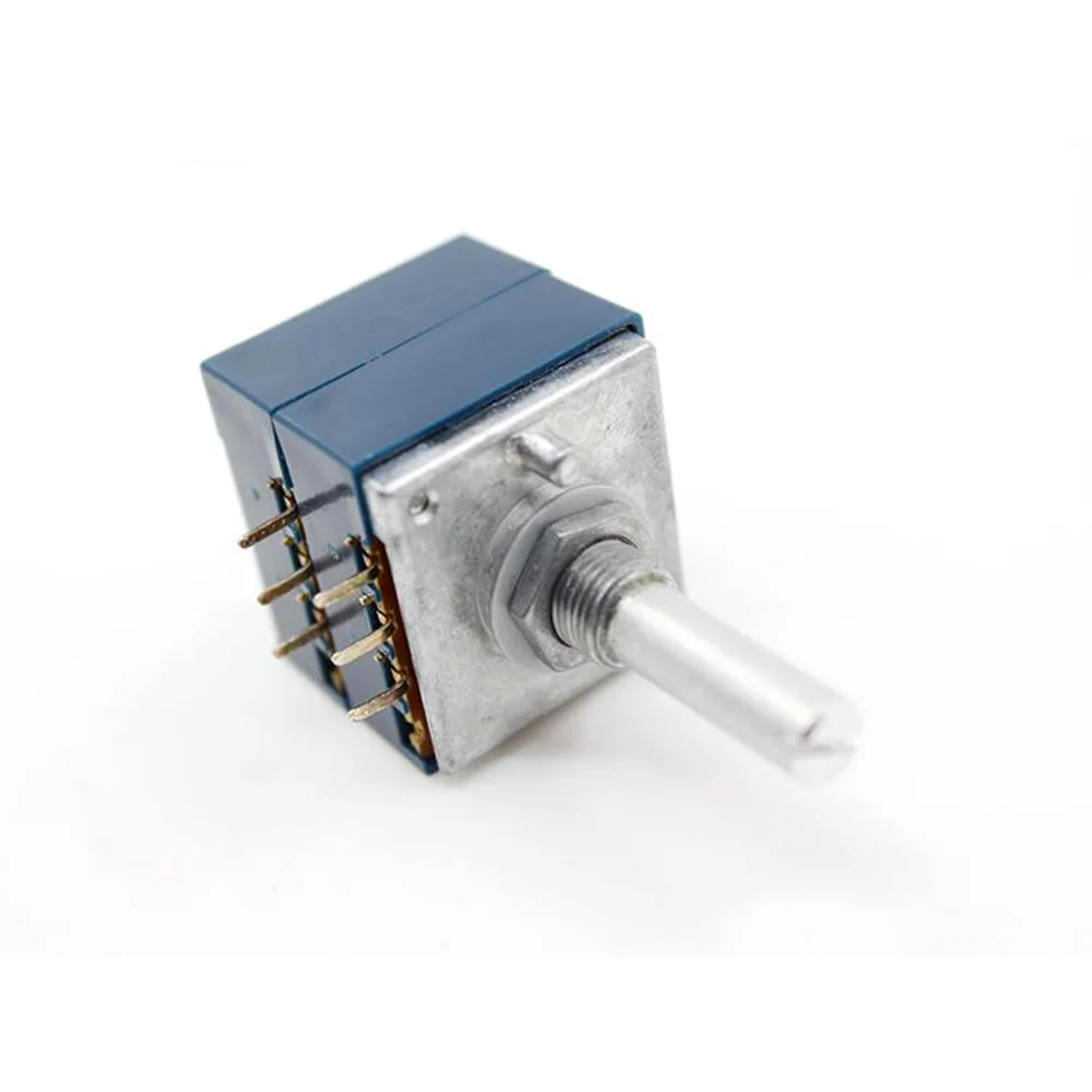1 Pcs Alps Universal 27 Jenis 50KA Putaran Poros 50KA HIFI Demam Potensiometer Volume Switch