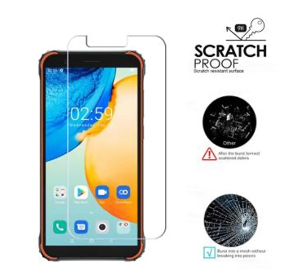 3-1Pcs Phone Protector Cover For BV4900 Pro Galss For Blackview BV4900Pro Screen Galss 9H 2.5D Proof Protective Film 5.7 Inch