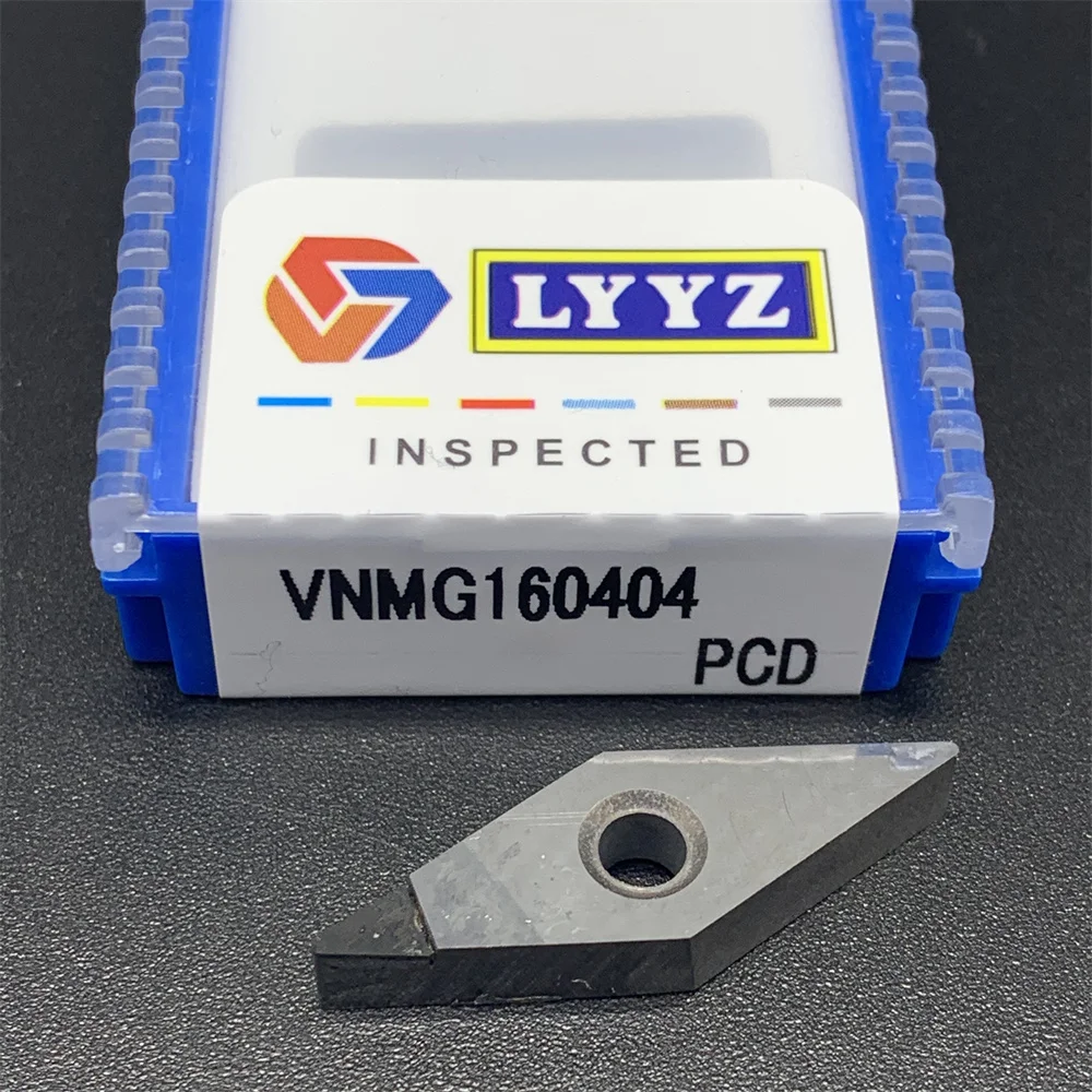 VNMG160404 PCD CBN VNMG160408 PCD CBN Diamond Cubic boron nitride Plate Inserts External Turning Tool Blade CNC VNMG160404/8 PCD