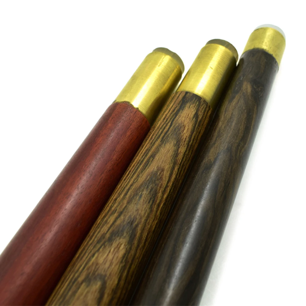 Mannen Hout Cane Wandelstok Houten Ronde Straight Handgreep 3-Secties Opvouwbare Stok Vintage Zachte Canes Gentleman Stok