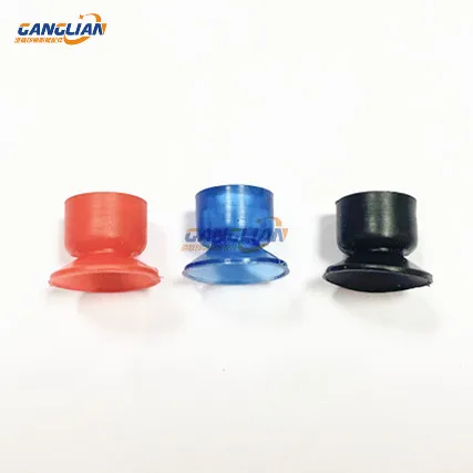 100 Pieces Rubber Sucker Suction Cup Rubber Nozzle For Offset Printing Machine