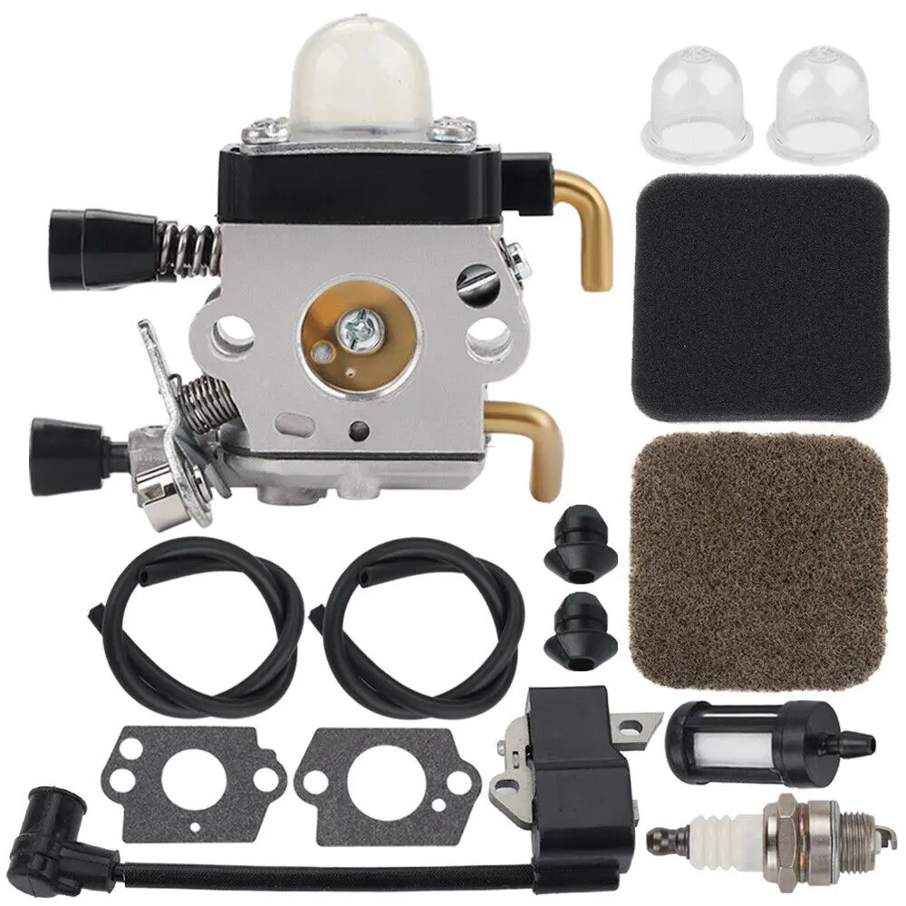 คอยล์จุดระเบิดคาร์บูเรเตอร์สําหรับ STIHL FS80R FS85 FS80 HT75 HS75 KM85 Carb
