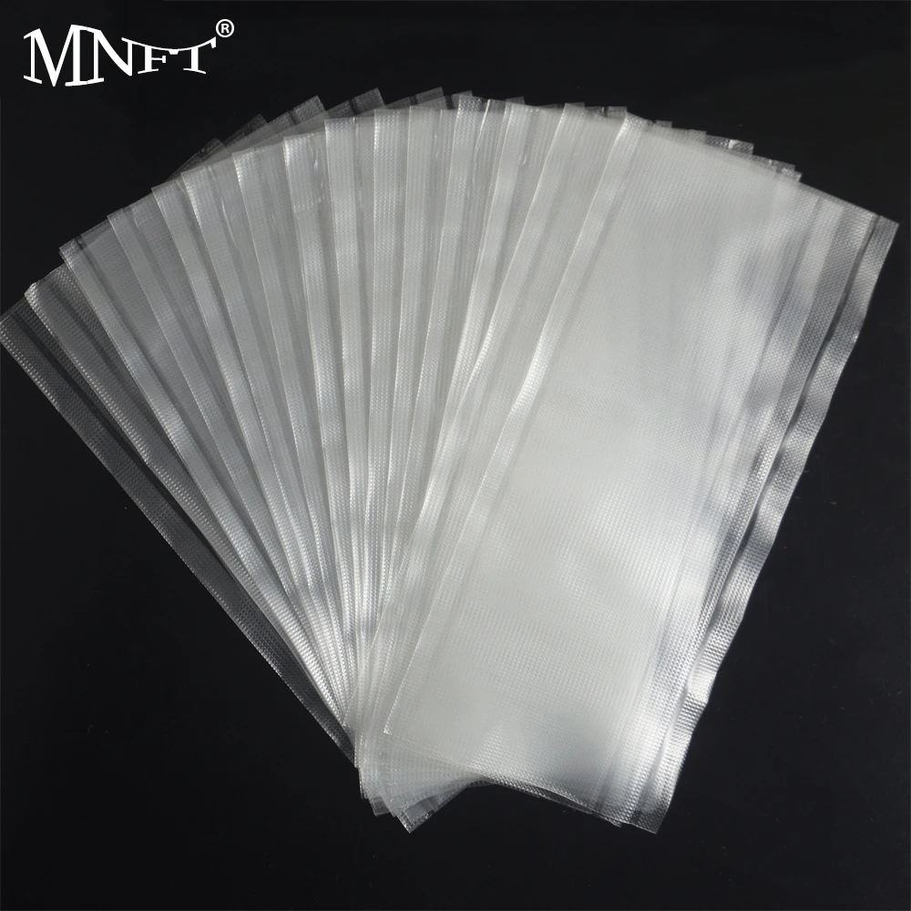 

MNFT 500Pcs/lot 7*15cm Multiple Sizes Water Dissolving PVA Bag Tackle For Bait Throwing Fishing Accessories7*10cm & 7*19cm