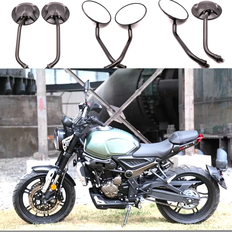 Apply for Loncin Voge 300ac 300ds 300r Refitted Rear View Mirror Motorcycle High Definition Aluminum Alloy Reflector