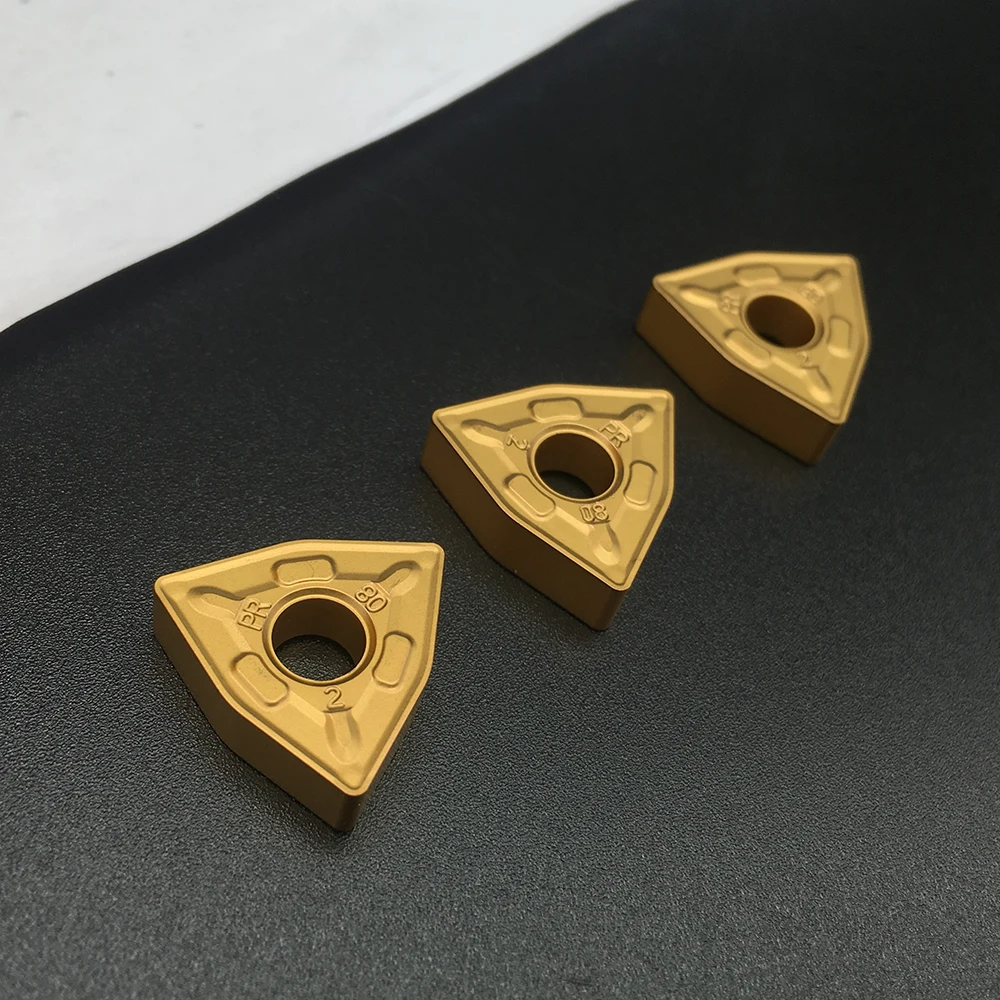 10PCS WNMG080408 PR FT4025 Accesorios De Torneria สำหรับเครื่องมือแทรกคาร์ไบด์เครื่องมืออุปกรณ์เสริมชิ้นส่วนเหล็ก