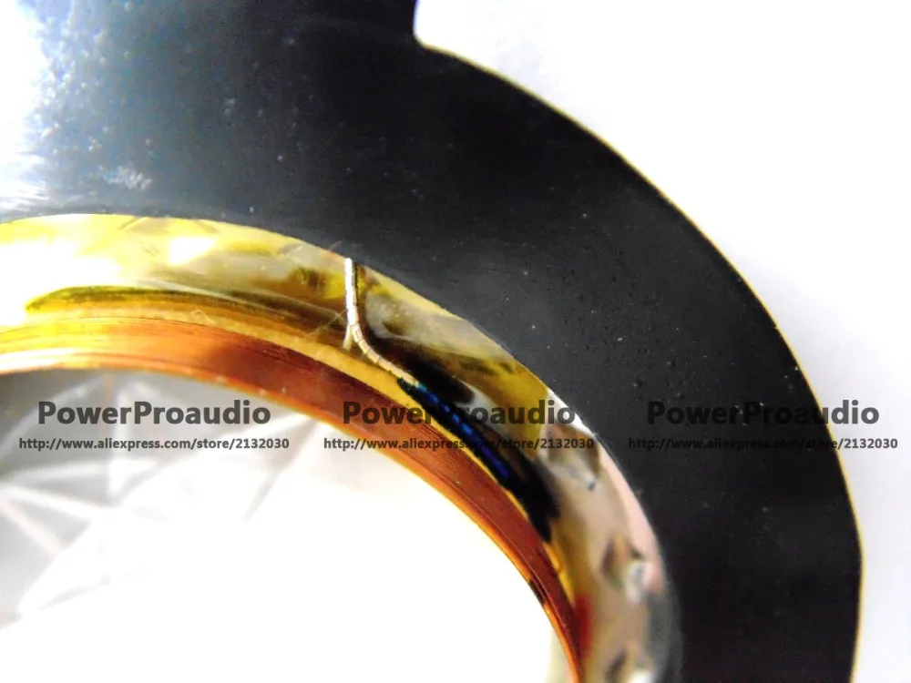 4 pçs/lote 25.4 25.5mm titânio diafragma Tweeters reparação bobina de voz