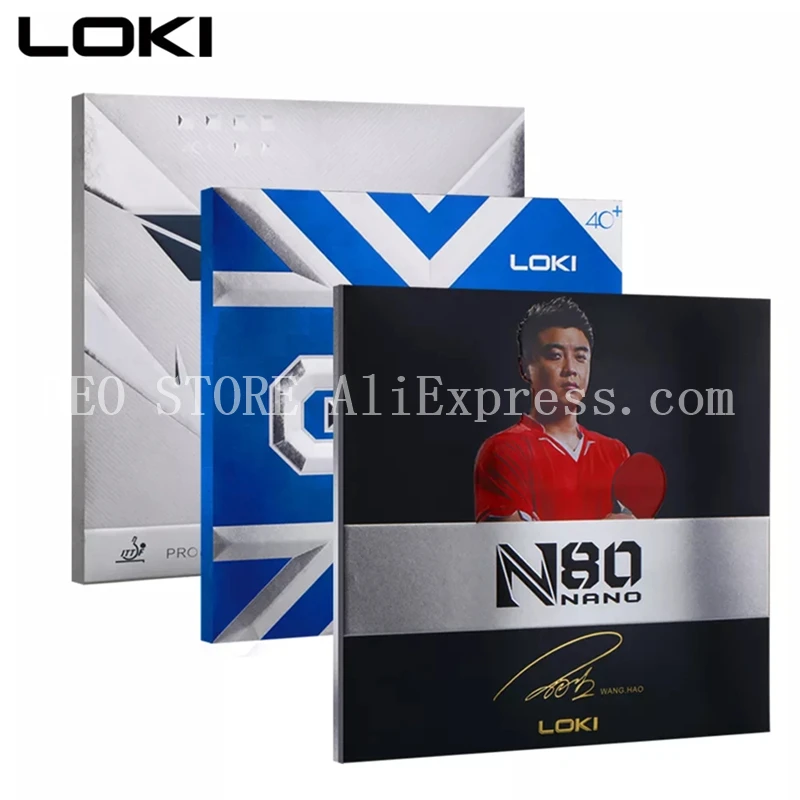 

LokI Ping Pong Rubber Professional Pimples-in Table Tennis Rubber T3 N80 GTX Sticky Elastic Fine Control Quick Attack Fine Spin