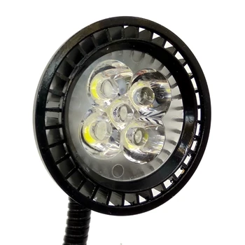 Lámpara LED de máquina de torno de tubo FLEXIBLE, 12V, 24V, 5W