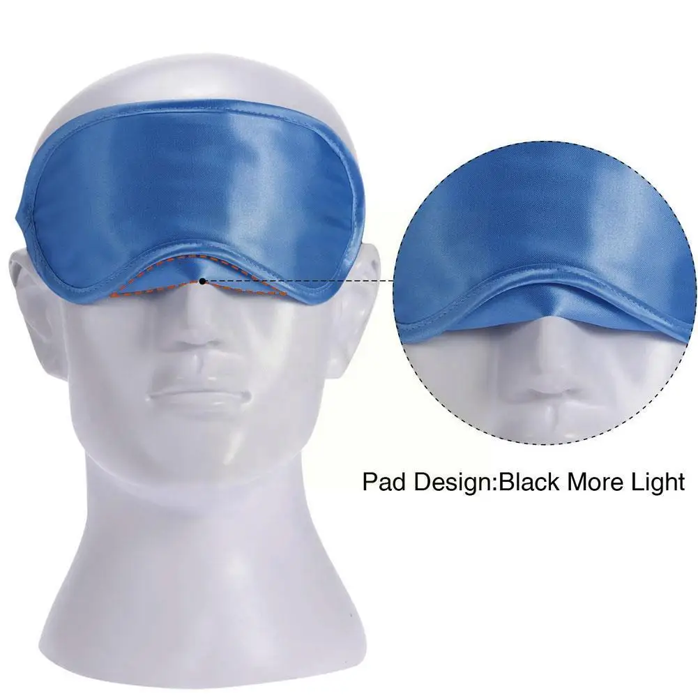 1pcs Comfortable Sleep Eye Mask Shade Cover Blindfold Night Sleeping Travel Aid Sleeping Mask Blindfold Eyepatch