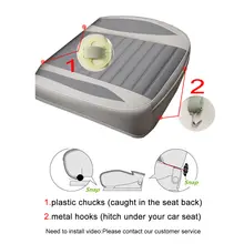 Universal Breathable Car Seat Cover with Flax Cushion #5