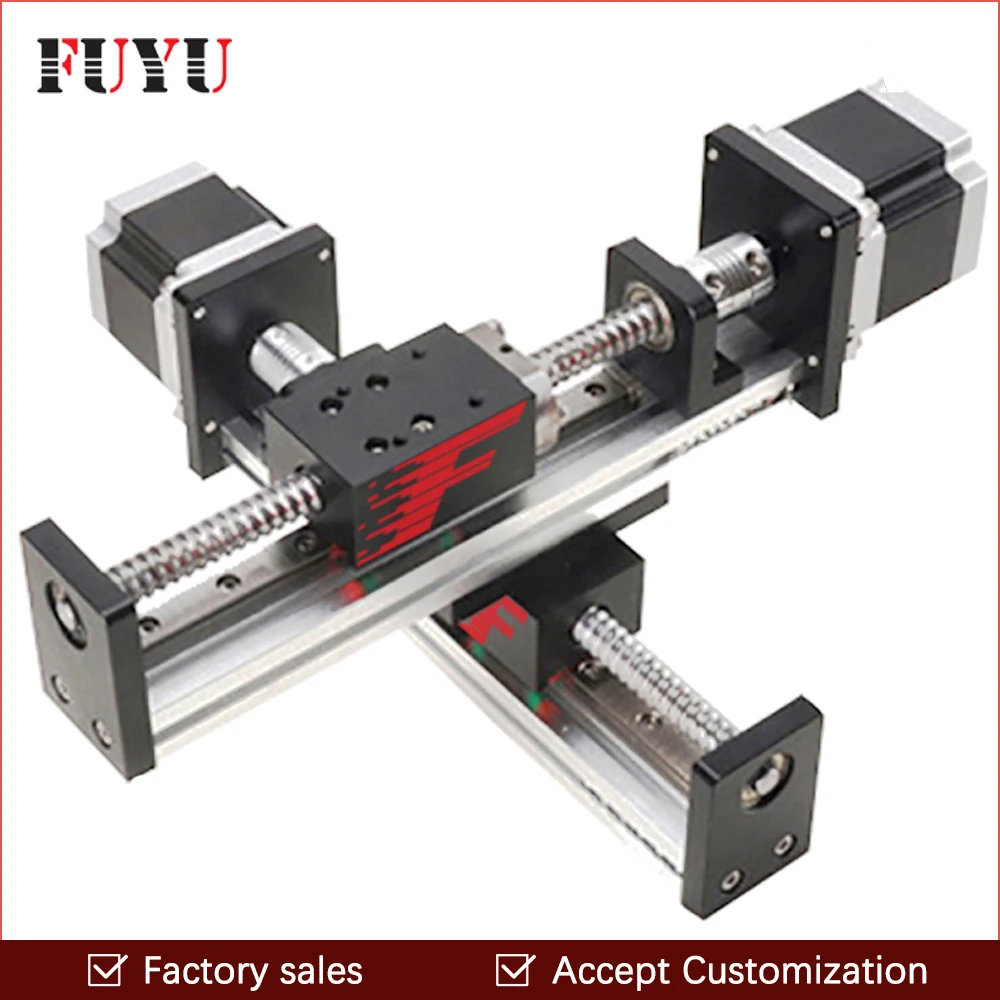 Motorized Table Ball Screw Actuator Linear Motion Slide Rail Guide