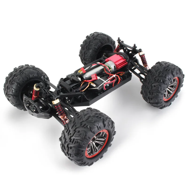 Full-scale 4WD 50KM/H High-speed Remote Control Off-road Vehicle Large Climbing Shock Absorption Metal Competitive Model Car