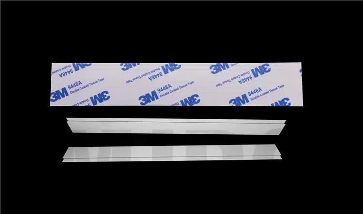 For TRX-4 g500 TRX-6 G63 88096-4 6X6 car shell decoration side skirt skid plate mirror decorative strip