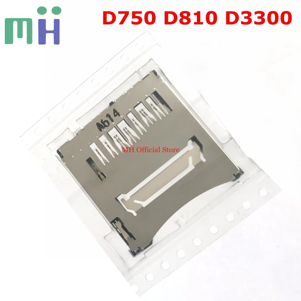 NEW For Nikon D750 D3300 D810 SD Memory Card Reader Connector Slot Holder Camera Replacement Repair Spare Part