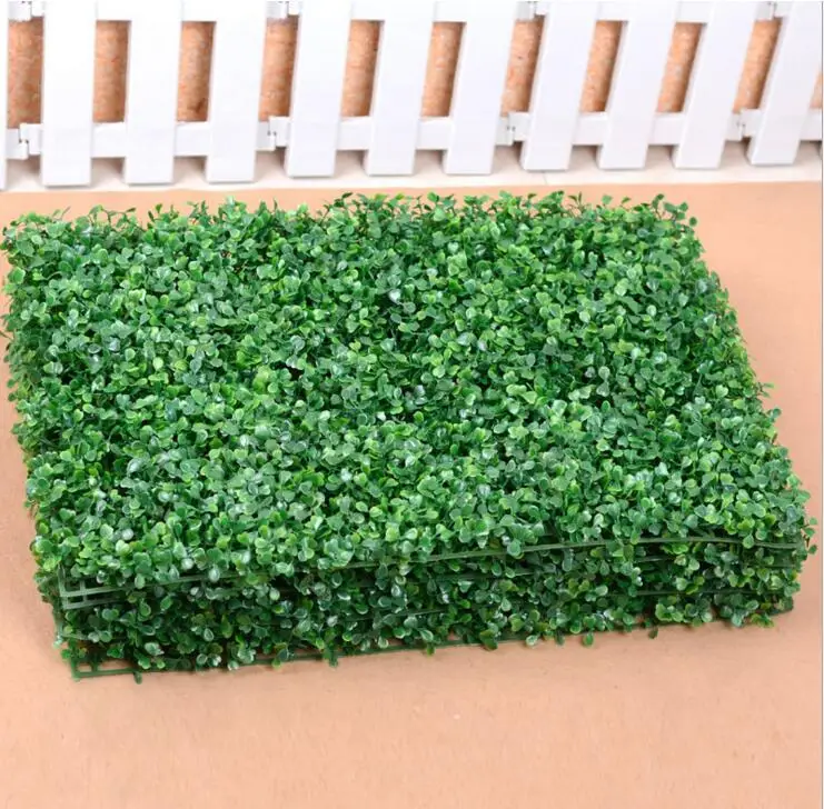 

60CM*40Cm artificial Milan Grass Mat Artificial encryption grass plastic boxwood for home garden fence decorations supplies