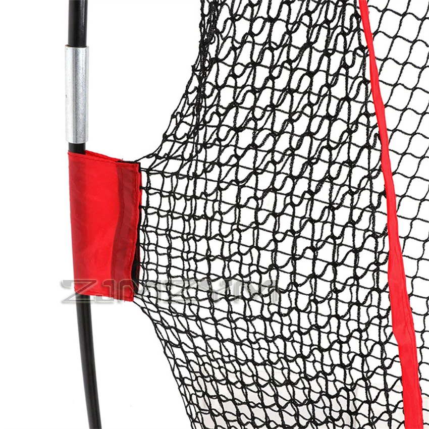 Portátil 10 * 7ft prática de golfe bater balanço rede de náilon para indoor ao ar livre destacável gaiola de golfe treinamento auxiliares com saco de transporte GF-06