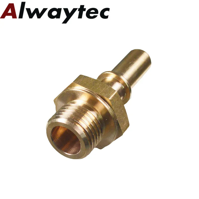3pcs SAE10 SAE12 3/8 5/16 Car Male End With Screw Connector Customize Brass Fitting SCR System Metal Fuel Urea Quick Coupling