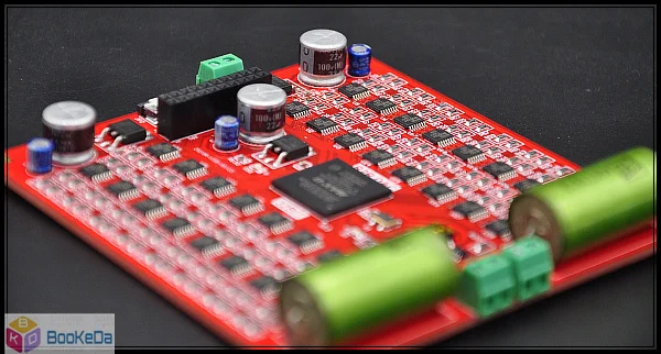 

R2R DSD PCM DAC fully discrete 32-bit decoding board with direct and double decoding for automatic identification and display