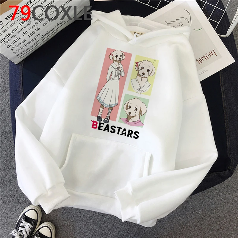 Beastars Legoshi hoodies male streetwear 2021 men hoddies sweatshirts harajuku anime