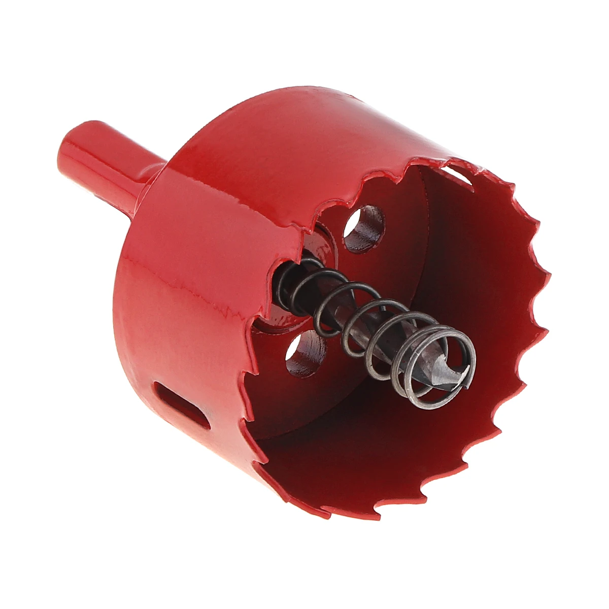 50mm M42 Bi-Metal Hole Saw Drilling Hole Cut Tool with Sawtooth and Spring Wood Drilling for PVC Plate / Woodworking