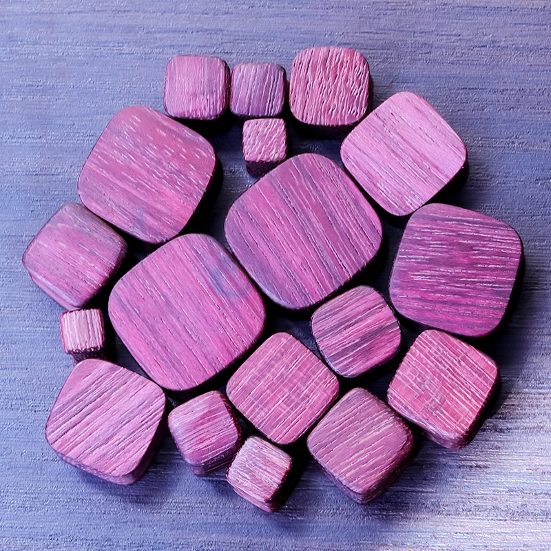 2PCS New Wood Ear Plugs Gauges Earrings Women Men Ear Plug Flesh Tunnel Piercing Expander Ear Stretcher Body Piercing Jewelry