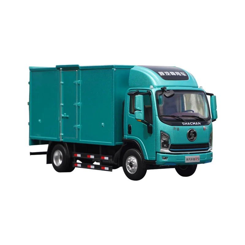 Quality Original Factory Shaanxi Shacman 1:24 Diecast Xuande Wing 9 Light Van Truck Model for Gift, Collection