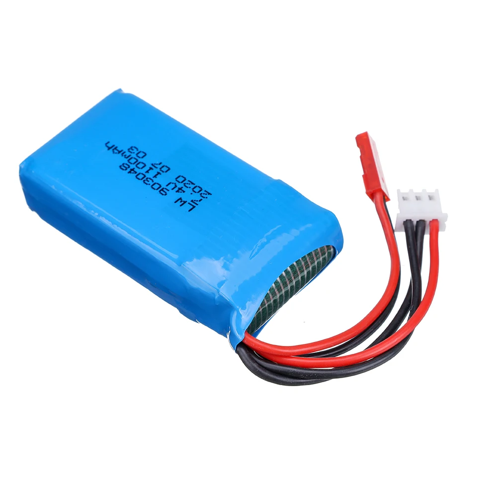 7.4 فولت 1100 مللي أمبير بطارية ليبو ل Wltoys V353 A949 A959 A969 A979 k929 RC سيارات هليكوبتر قوارب أجزاء البطارية 903048   بطارية 2S