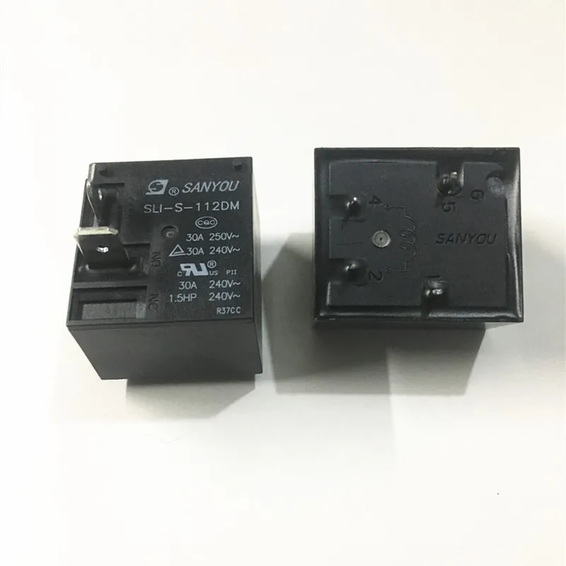 Power Relay 100%Original New SANYOU SLI-S-112DM 12VDC SLI-S-124DM 24VDC 30A 4PINS